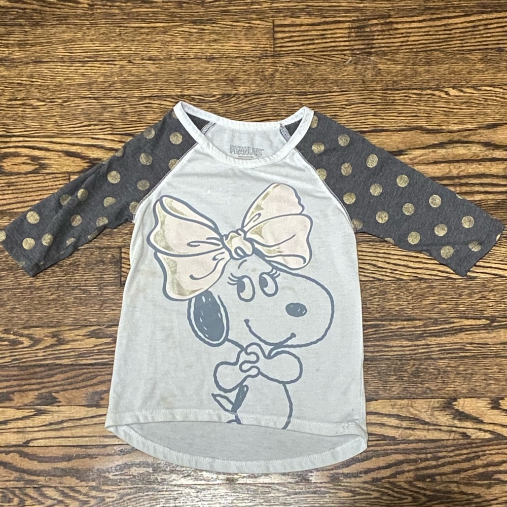 Girls Peanuts MinnIe Shirt 6/6X